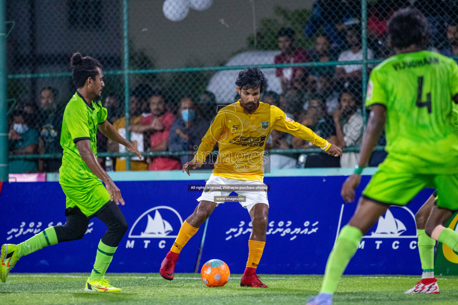 Club Maldives 2021 Round of 16 (Day 1) held at Hulhumale;, on 8th December 2021 Photos: Ismail Thoriq / images.mv