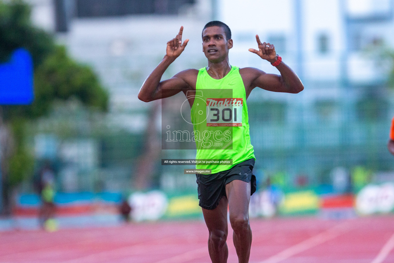 Day 1 from 30th National Athletics Championship 2021 held from 18 - 20 November 2021 in Ekuveni Synthetic Track