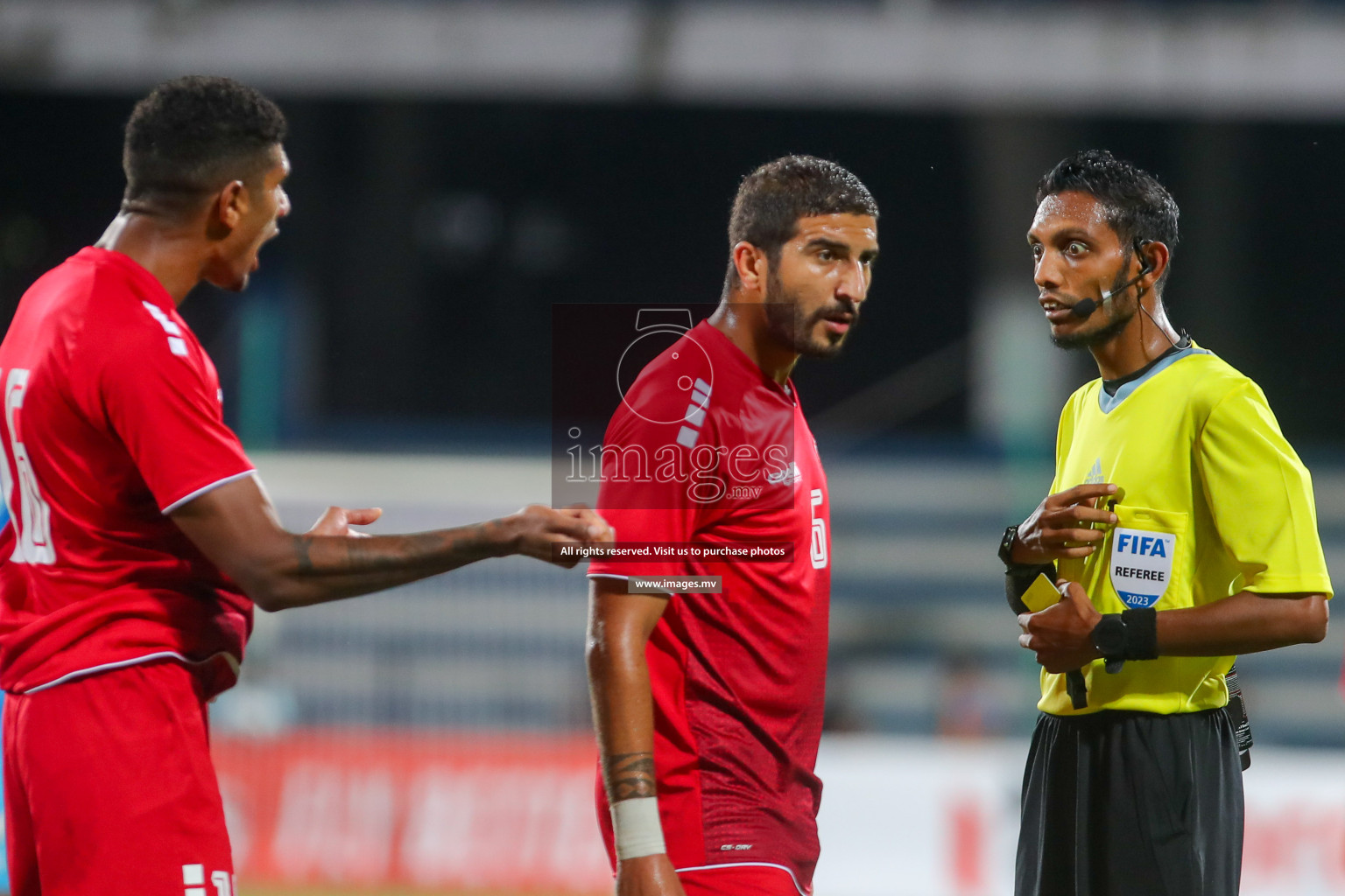 Lebanon vs India in the Semi-final of SAFF Championship 2023 held in Sree Kanteerava Stadium, Bengaluru, India, on Saturday, 1st July 2023. Photos: Hassan Simah / images.mv