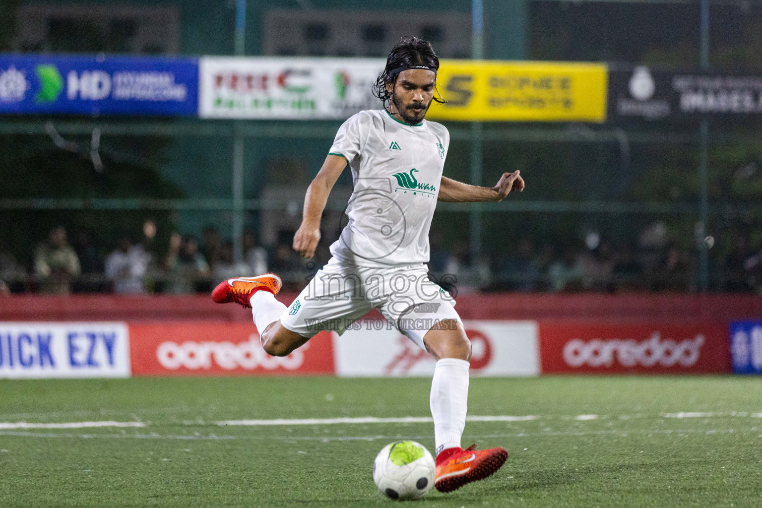 HA Filladhoo vs HA Muraidhoo in Day 9 of Golden Futsal Challenge 2024 was held on Tuesday, 23rd January 2024, in Hulhumale', Maldives Photos: Nausham Waheed / images.mv