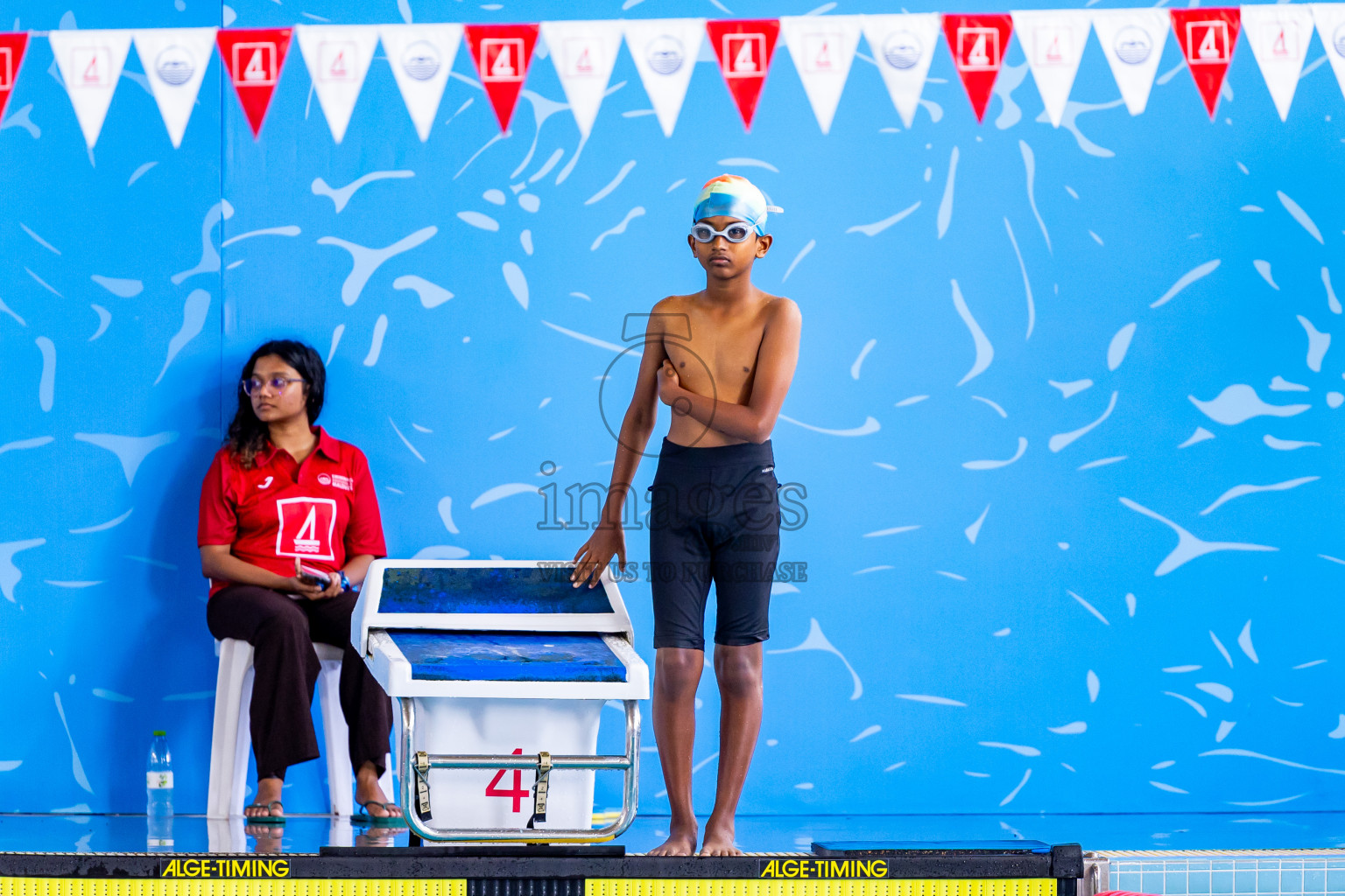 Day 2 of 20th Inter-school Swimming Competition 2024 held in Hulhumale', Maldives on Sunday, 13th October 2024. Photos: Nausham Waheed / images.mv