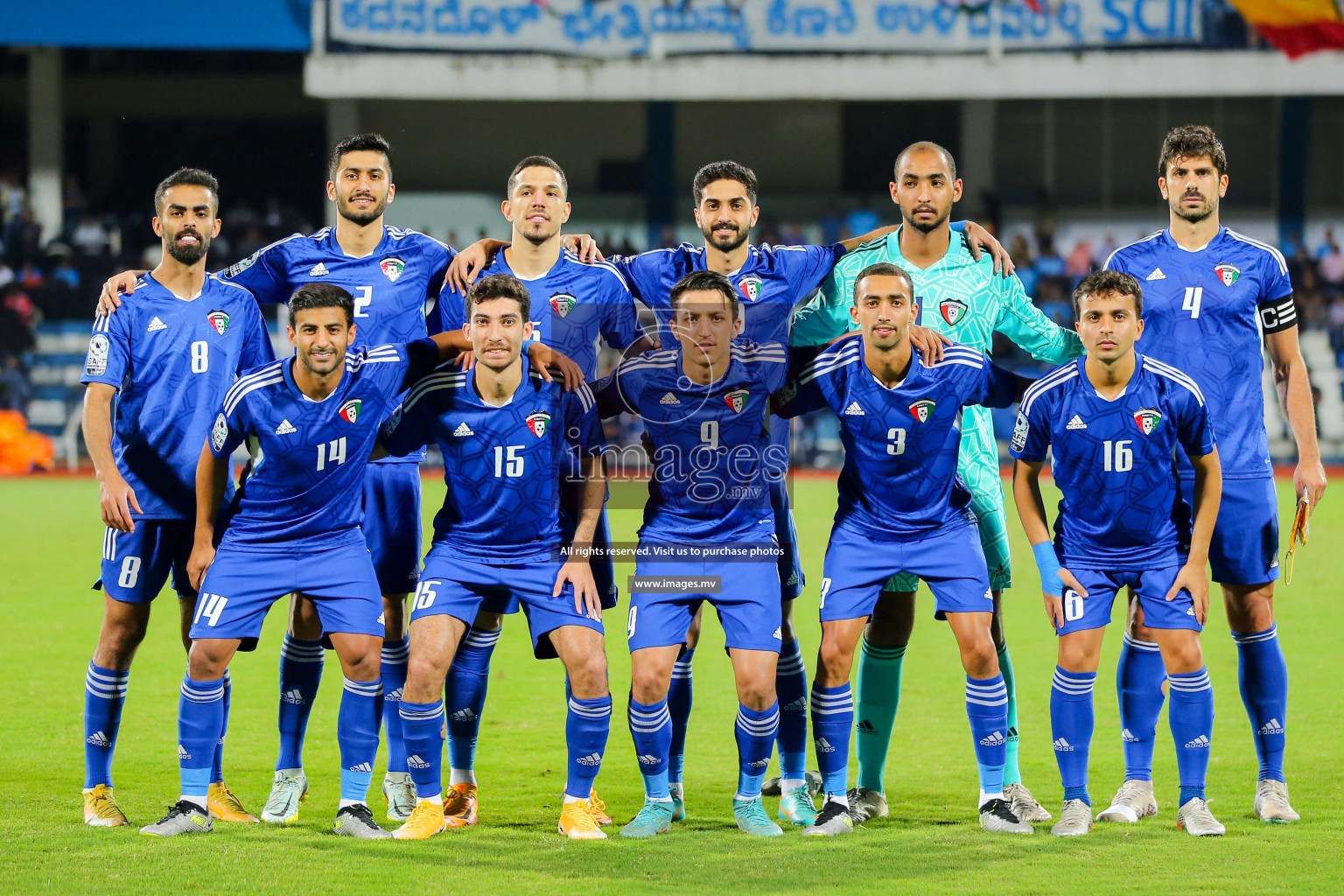 Kuwait vs India in the Final of SAFF Championship 2023 held in Sree Kanteerava Stadium, Bengaluru, India, on Tuesday, 4th July 2023. Photos: Nausham Waheed / images.mv