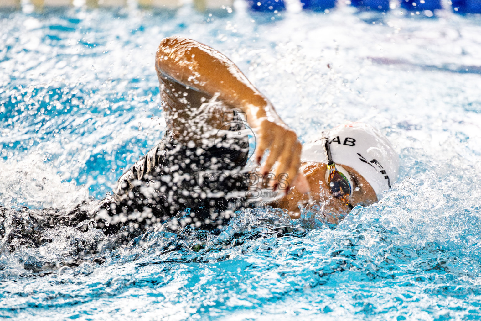 Day 6 of National Swimming Competition 2024 held in Hulhumale', Maldives on Wednesday, 18th December 2024. 
Photos: Hassan Simah / images.mv