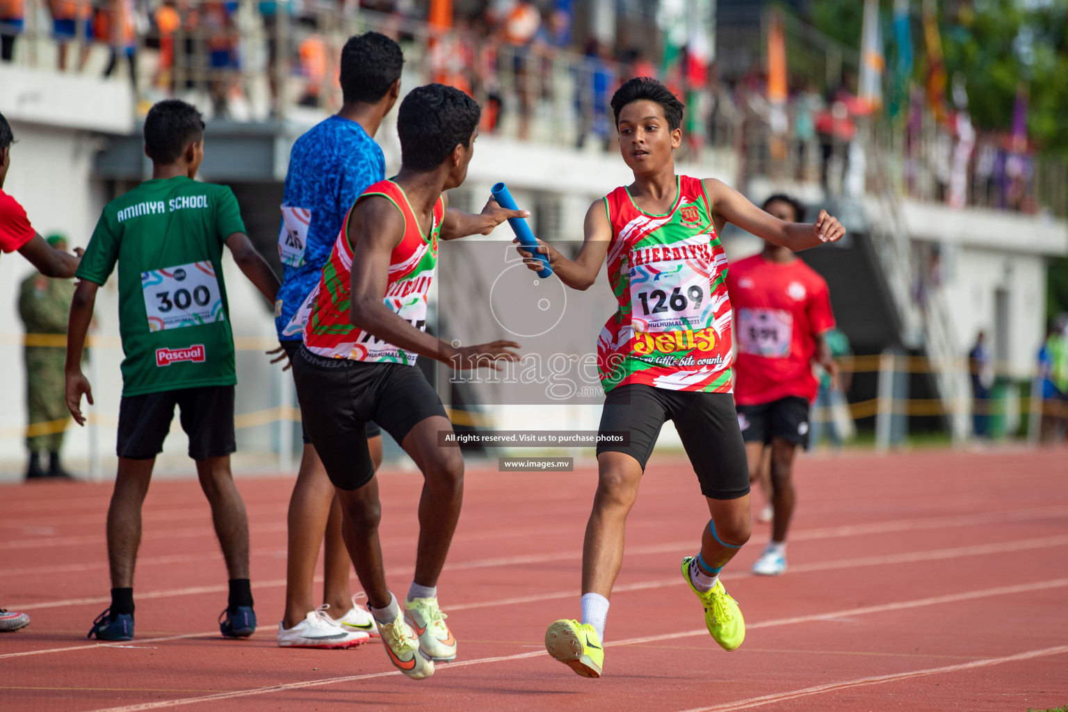 Day five of Inter School Athletics Championship 2023 was held at Hulhumale' Running Track at Hulhumale', Maldives on Wednesday, 18th May 2023. Photos: Nausham Waheed / images.mv