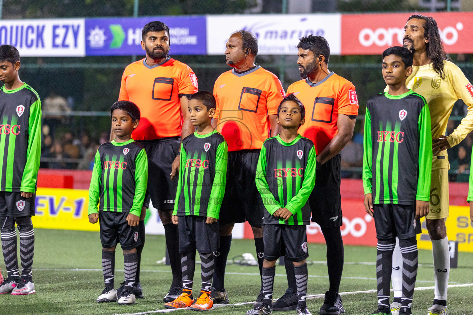 Opening of Golden Futsal Challenge 2024 with Charity Shield Match between L.Gan vs Th. Thimarafushi was held on Sunday, 14th January 2024, in Hulhumale', Maldives Photos: Ismail Thoriq / images.mv