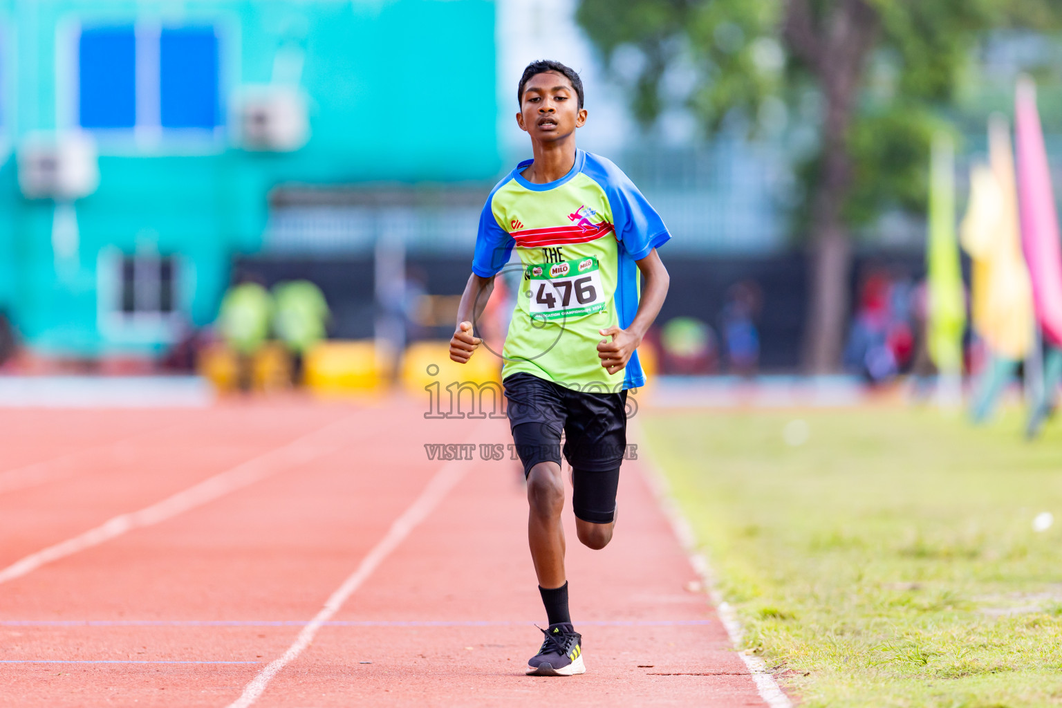 Day 2 of MILO Athletics Association Championship was held on Wednesday, 6th May 2024 in Male', Maldives. Photos: Nausham Waheed