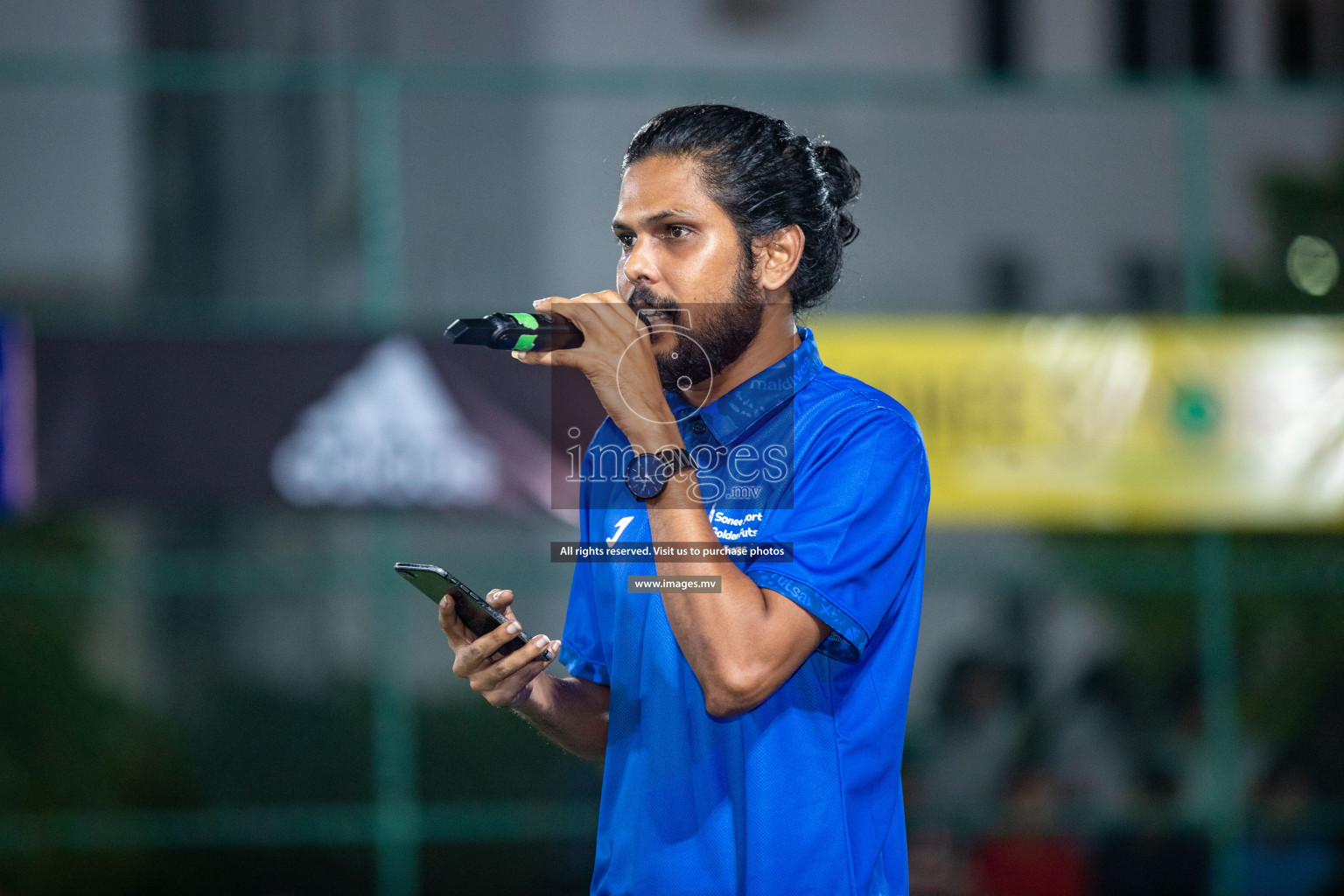 Opening of Sonee Sports Golden Futsal Challenge 2023 held on 4th Feb 2023 in Hulhumale, Male', Maldives. Photos by Nausham Waheed