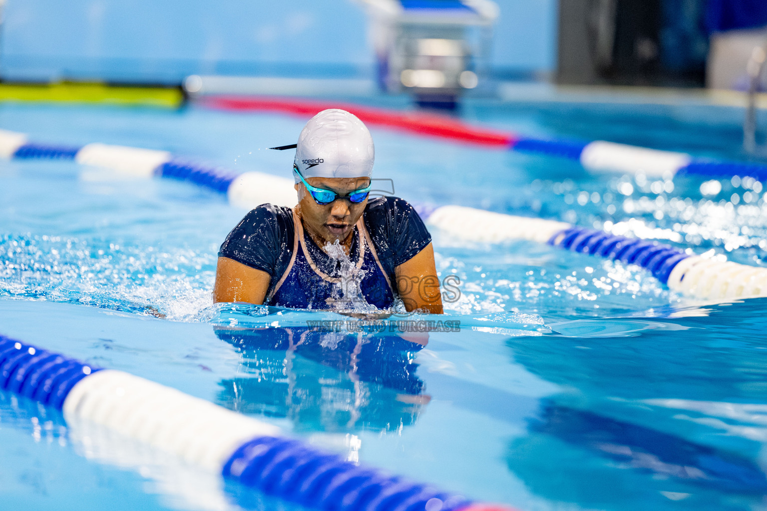 Day 6 of BML 21st Interschool Swimming Competition 2025 was held in Hulhumale' Swimming Pool, Hulhumale', Maldives on Thursday, 16th October 2025.
Photos: Hassan Simah / images.mv