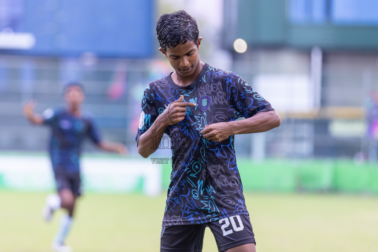 Club Eagles vs Super United Sports (U14) in Day 4 of Dhivehi Youth League 2024 held at Henveiru Stadium on Thursday, 28th November 2024. Photos: Shuu Abdul Sattar/ Images.mv