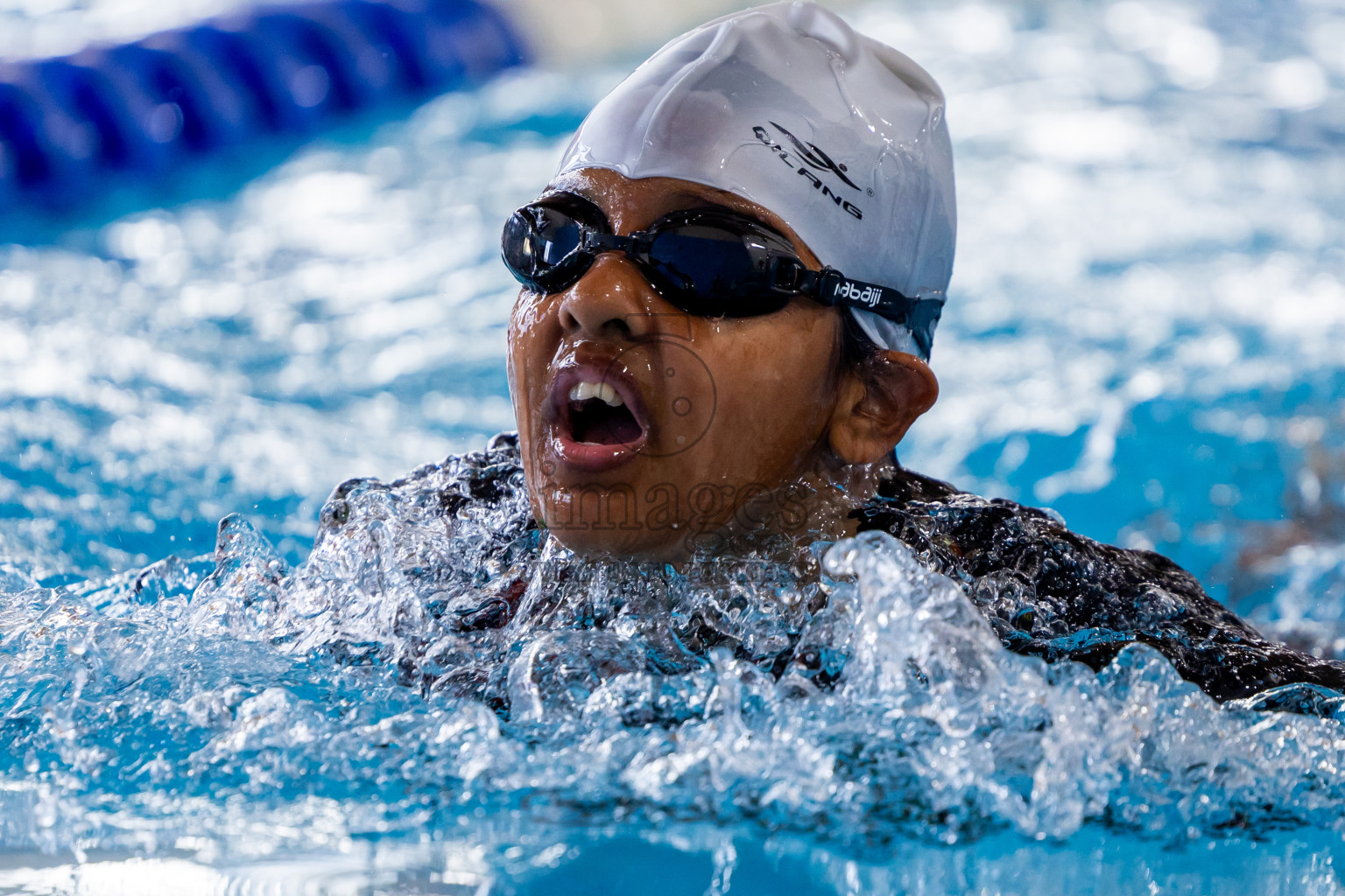 Day 2 of 20th Inter-school Swimming Competition 2024 held in Hulhumale', Maldives on Sunday, 13th October 2024. Photos: Nausham Waheed / images.mv