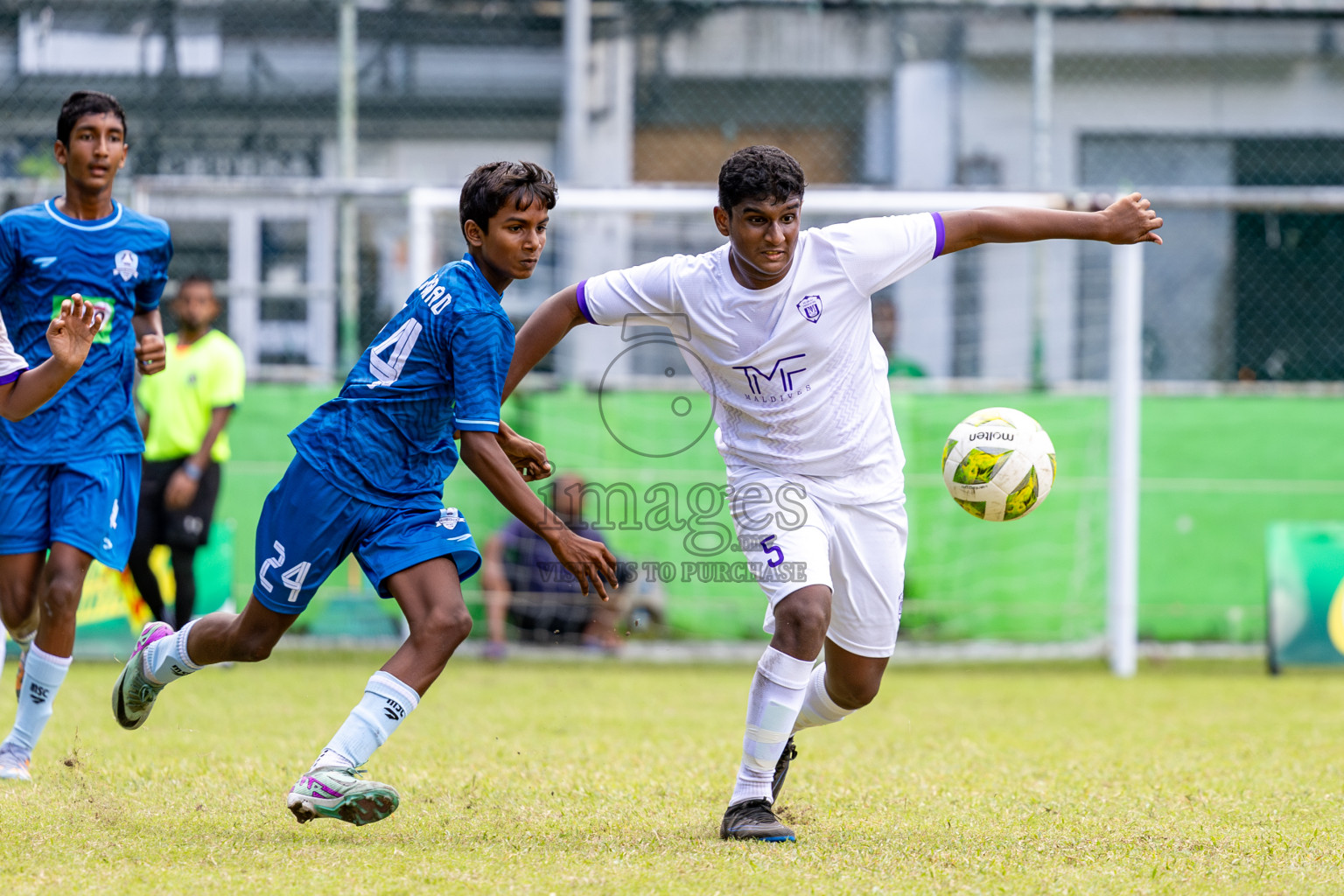 Day 3 of MILO Academy Championship 2024 (U-14) was held in Henveyru Stadium, Male', Maldives on Saturday, 2nd November 2024.
Photos: Hassan Simah / Images.mv