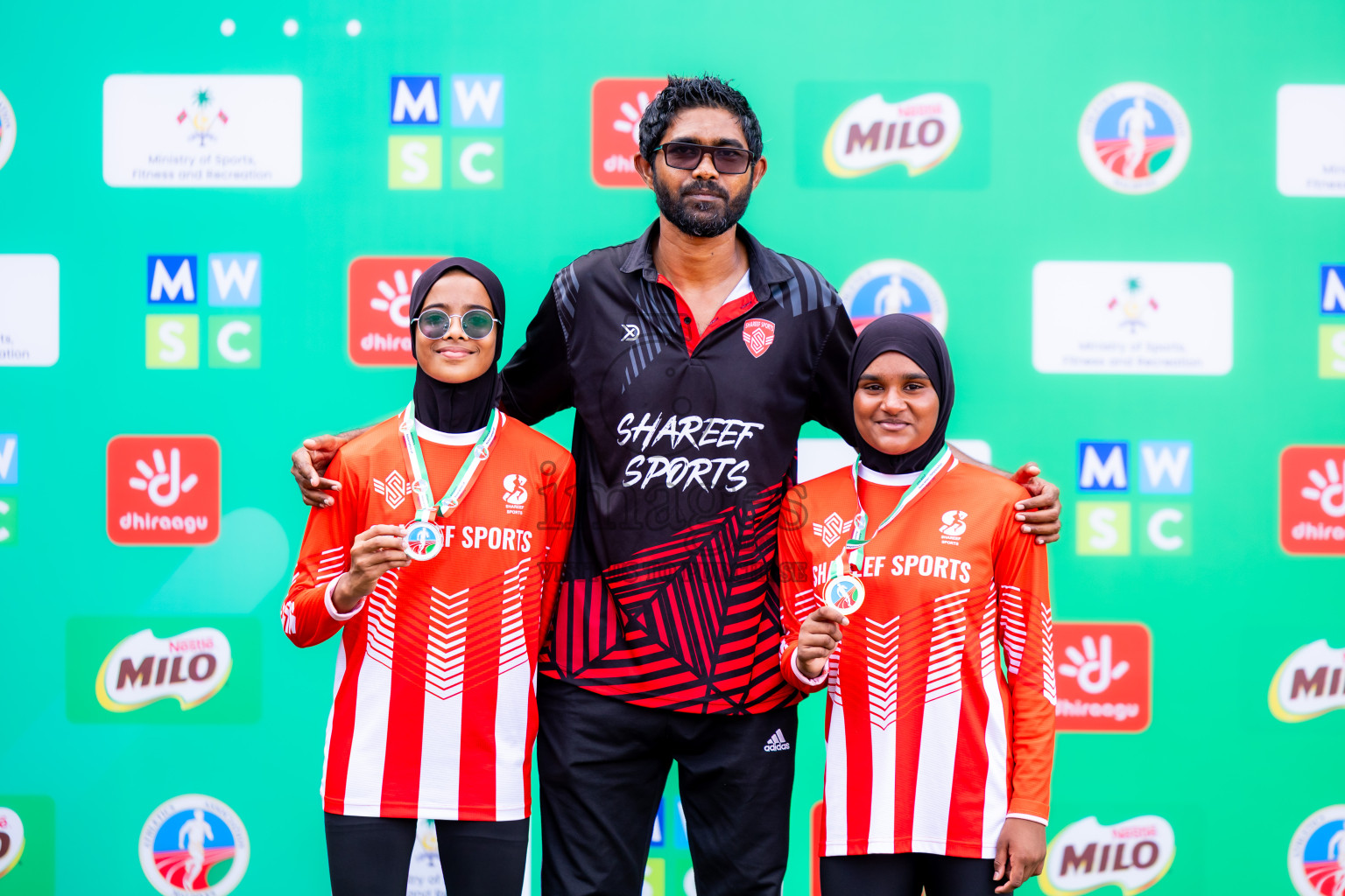 Day 3 of 12th Milo Association Championships was held in Ekuveni Track at Male', Maldives on Saturday, 26th April 2025. Photos: Nausham Waheed  / images.mv