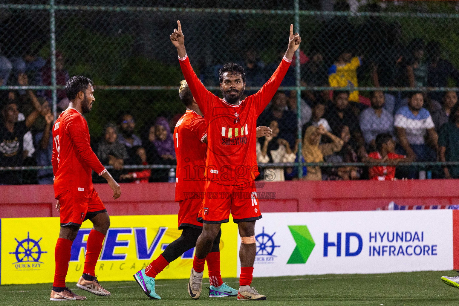 HA Filladhoo vs HA Ihavandhoo in Day 5 of Golden Futsal Challenge 2024 was held on Friday, 19th January 2024, in Hulhumale', Maldives
Photos: Ismail Thoriq / images.mv