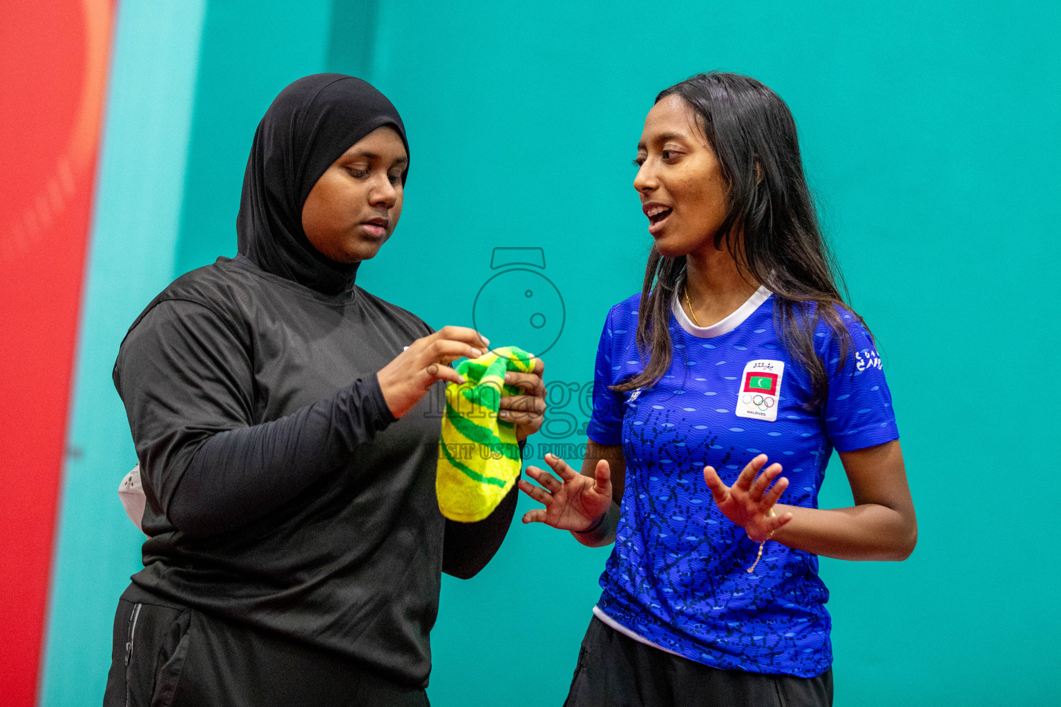 Senior Finals and Awarding ceremony of Interschool Table Tennis Tournament 2024 was held in Male' TT Hall, Male', Maldives on Saturday, 10th August 2024.
Photos: Ismail Thoriq / images.mv