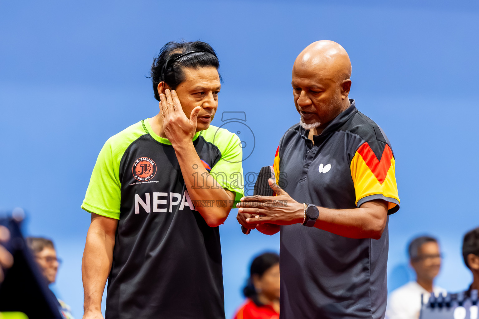Day 4 of 1st Thoddoo Masters Table Tennis Tournament was held on Sunday, 24th August 2025 in AA Thoddoo, Maldives. Photos: Nausham Waheed / images.mv