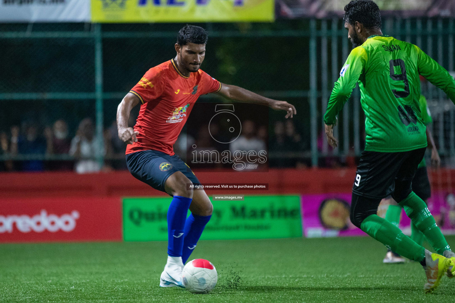 HA. Hoarafushi vs HA. Vashafaru in Day 3 of Golden Futsal Challenge 2023 on 07 February 2023 in Hulhumale, Male, Maldives