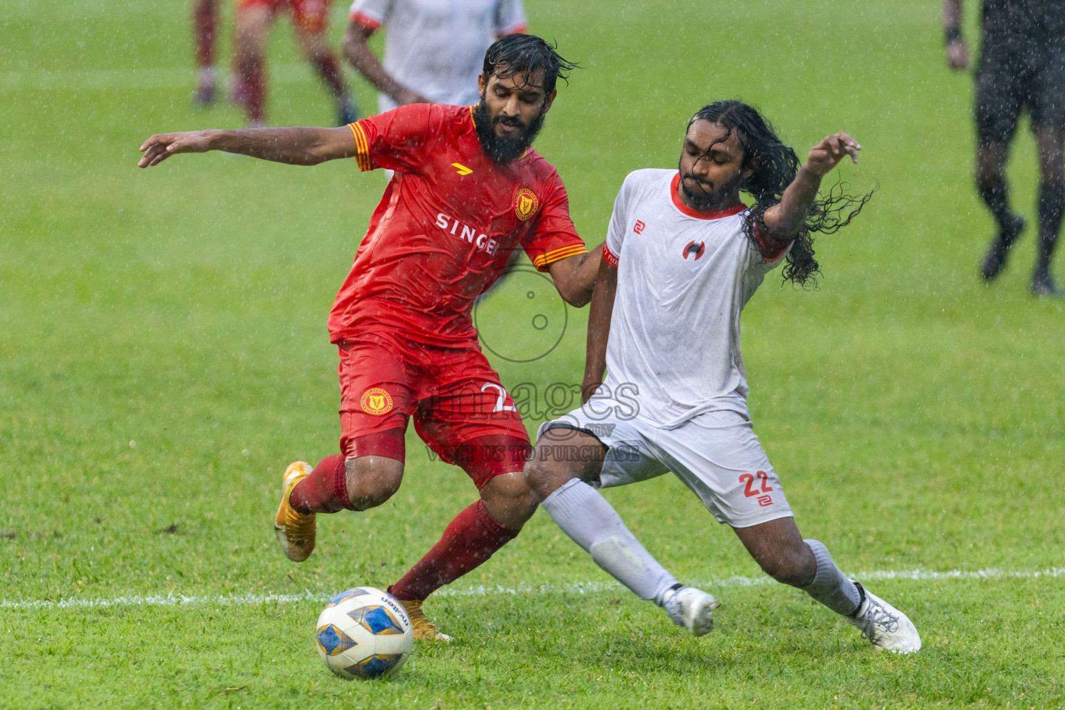 Victory Sports Club vs Lorenzo S.C in Second Division 2023 in Male' Maldives on Wednesday, 10thy January 2023. Photos: Nausham Waheed / images.mv