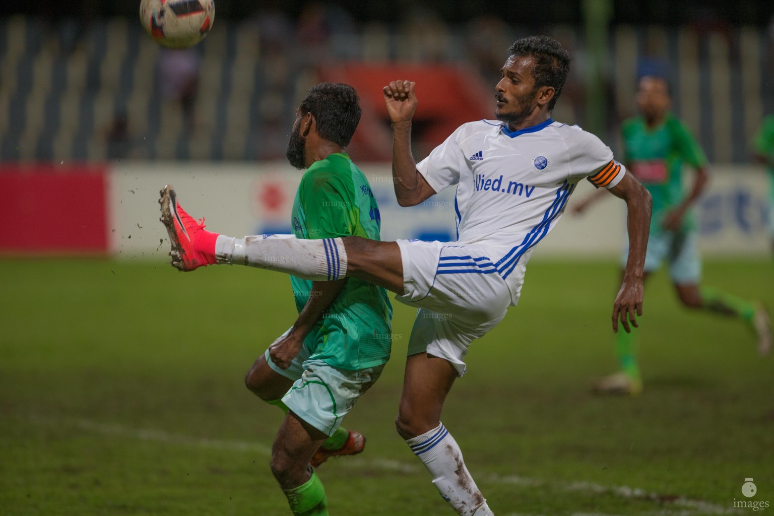 Green Street vs New Radiant Sports Club in the second round of STO Male League. Male , Maldives. Friday day 26 May 2017. (Images.mv Photo/ Abdulla Abeedh).
Green Street vs New Radiant Sports Club in the second round of STO Male League. Male , Maldives. Friday day 26 May 2017. (Images.mv Photo/ Abdulla Abeedh).