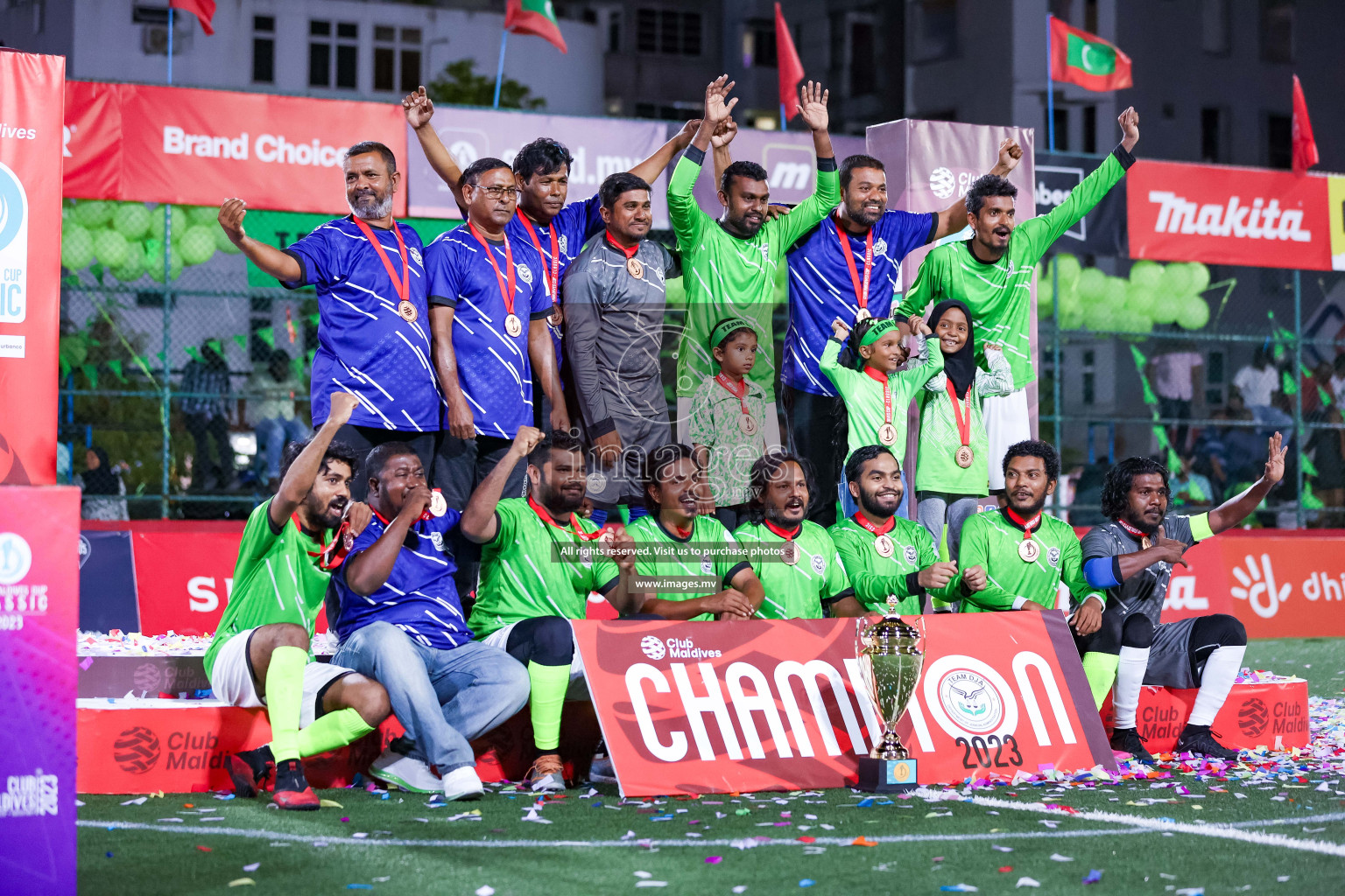 DJA vs Club 220 in Final of Club Maldives Cup 2023 Classic held in Hulhumale, Maldives, on Monday, 21st August 2023 Photos: Nausham Waheed, Hassan Simah/ images.mv