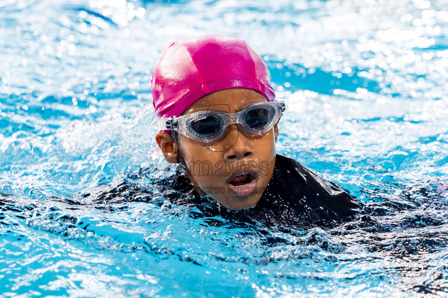 Day 4 of BML 5th National Swimming Kids Festival 2024 held in Hulhumale', Maldives on Thursday, 21st November 2024. Photos: Nausham Waheed / images.mv