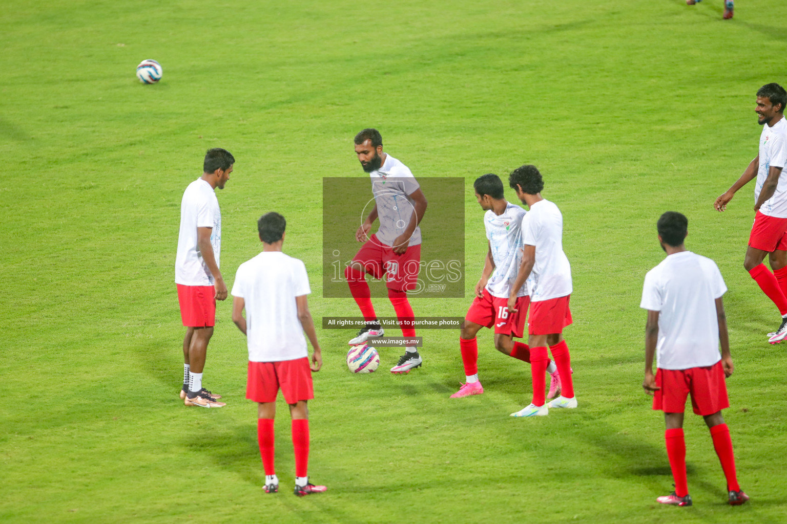 Maldives vs Bhutan in SAFF Championship 2023 held in Sree Kanteerava Stadium, Bengaluru, India, on Wednesday, 22nd June 2023. Photos: Nausham Waheed / images.mv