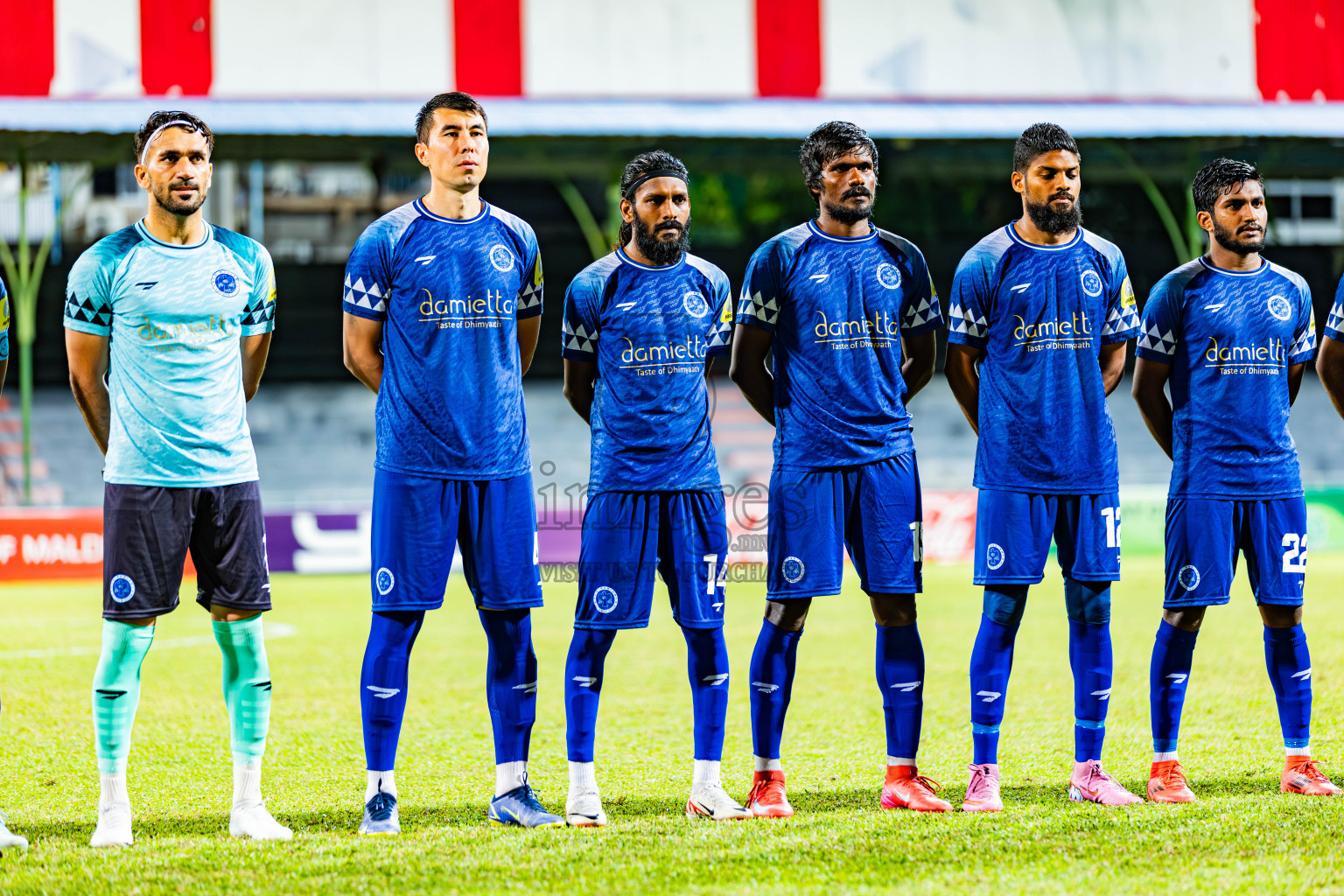 United Victory vs New Radiant Sports Club in Dhivehi Premier League 2025/26 held in National Football Stadium, Male', Maldives on Thursday, 25th September 2025. Photos: Areef Adam / Images.mv