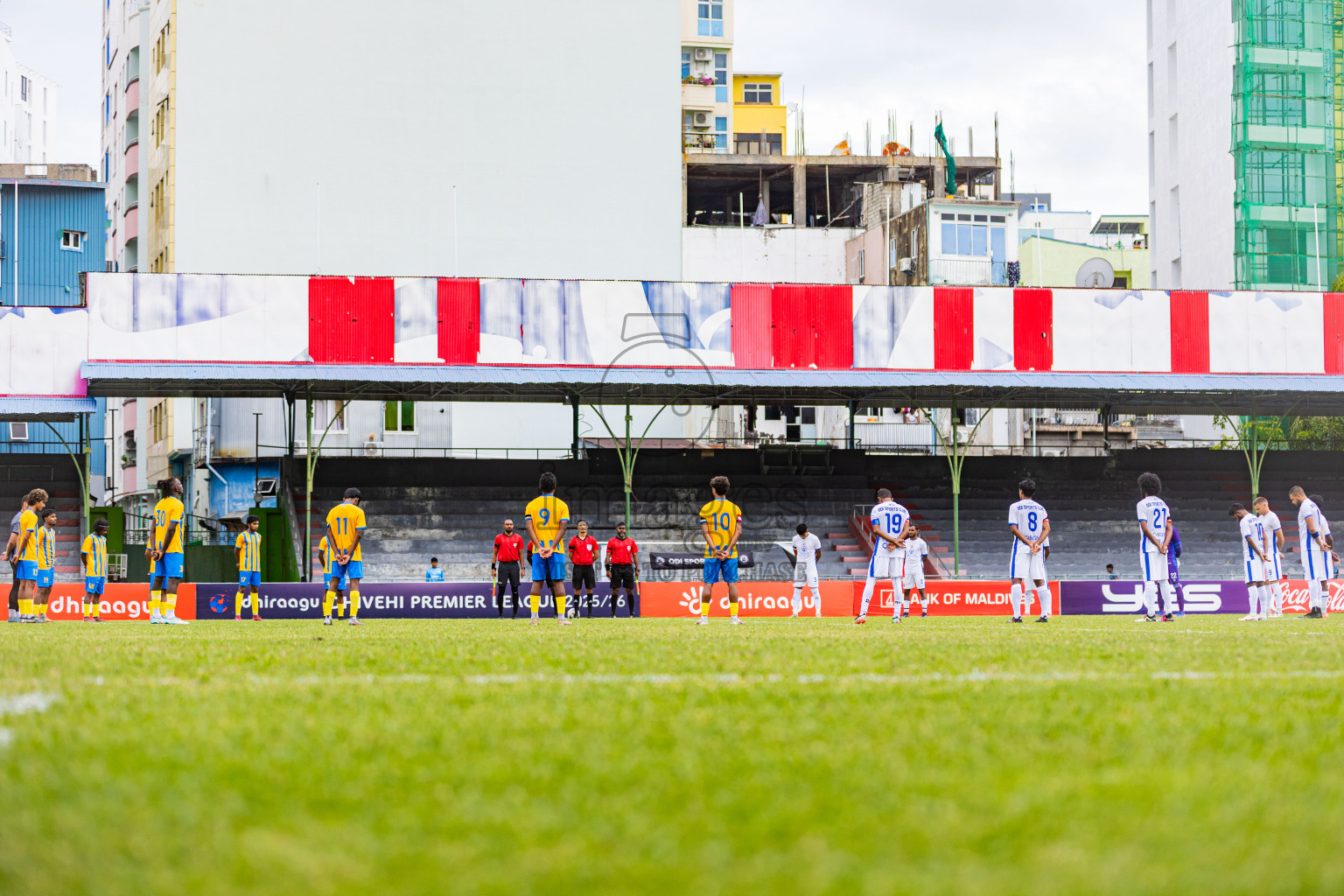 Club Valencia vs Odi Sports Club in Dhivehi Premier League 2025/26 held in National Football Stadium, Male', Maldives on Friday, 26th September 2025. Photos: Areef Adam / Images.mv