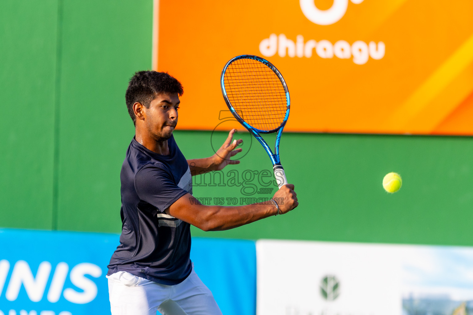 Day 3 of ATF Maldives Junior Open Tennis was held in Male' Tennis Court, Male', Maldives on Wednesday, 11th December 2024. Photos: Ismail Thoriq / images.mv