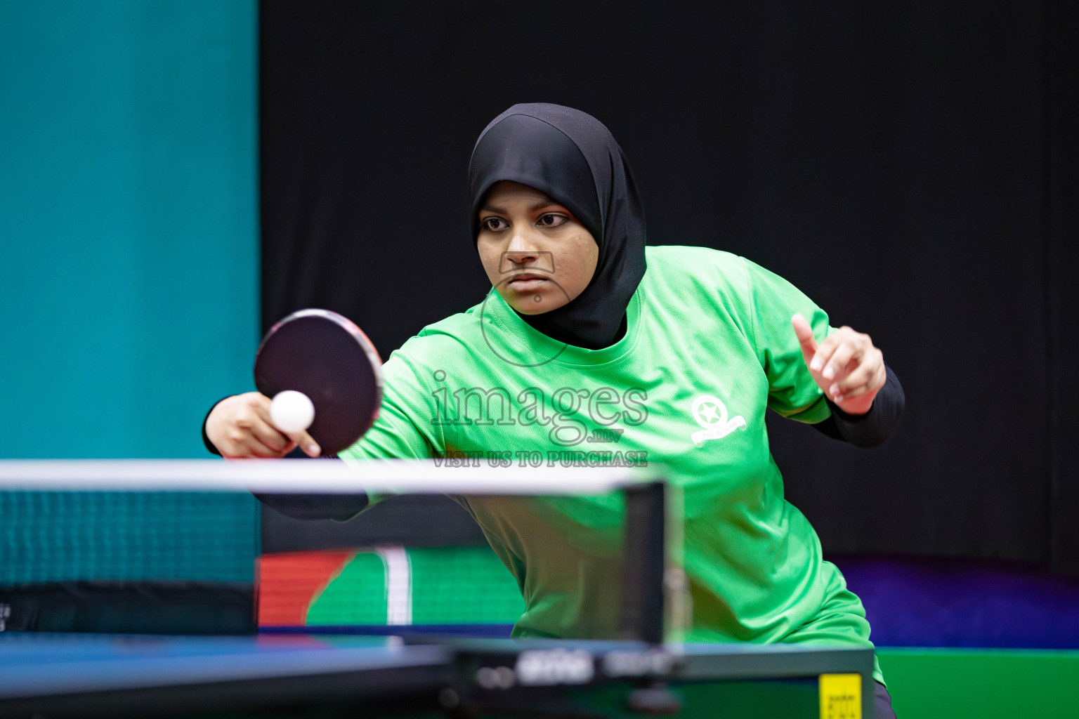 Day 6 of Raajje Junior Table Tennis Championship 2026 was held on Monday, 20th April 2026 in Male' TT Hall, Male', Maldives. Photos: Areef Adam / images.mv