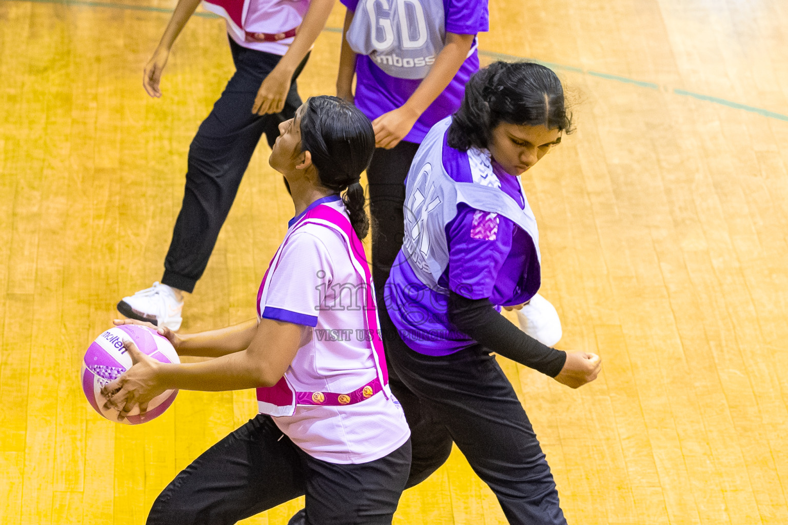 Day 9 of 24th Milo Netball Association Championship was held in Social Center at Male', Maldives on Tuesday, 9th September 2025. Photos: Mohamed Mahfooz Moosa / images.mv