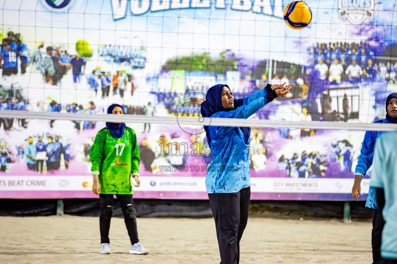 U19 Male and Atoll Girl's Finals in Day 9 of Interschool Volleyball Tournament 2024 was held in ABC Court at Male', Maldives on Saturday, 30th November 2024. Photos: Hassan Simah / images.mv