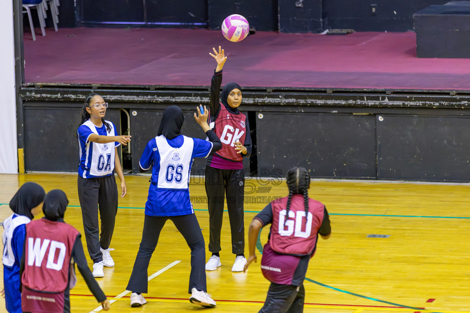 Day 9 of 26th Inter-School Netball Tournament 2025 was held in Social Center Indoor Hall on Sunday, 27th October 2025. Photos: Areef Adam / images.mv