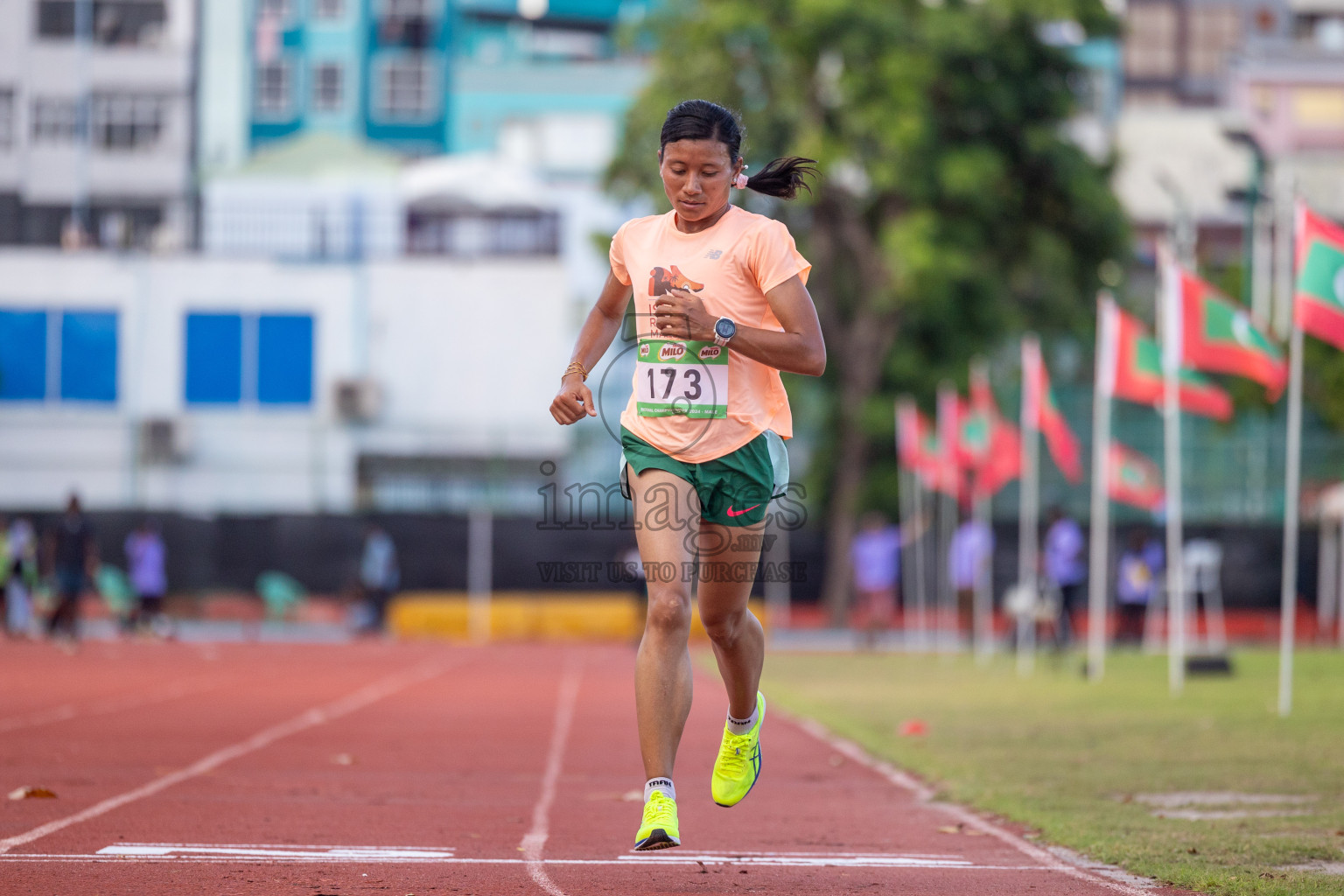 Day 1 of 33rd National Athletics Championship was held in Ekuveni Track at Male', Maldives on Thursday, 5th September 2024. Photos: Shuu Abdul Sattar / images.mv