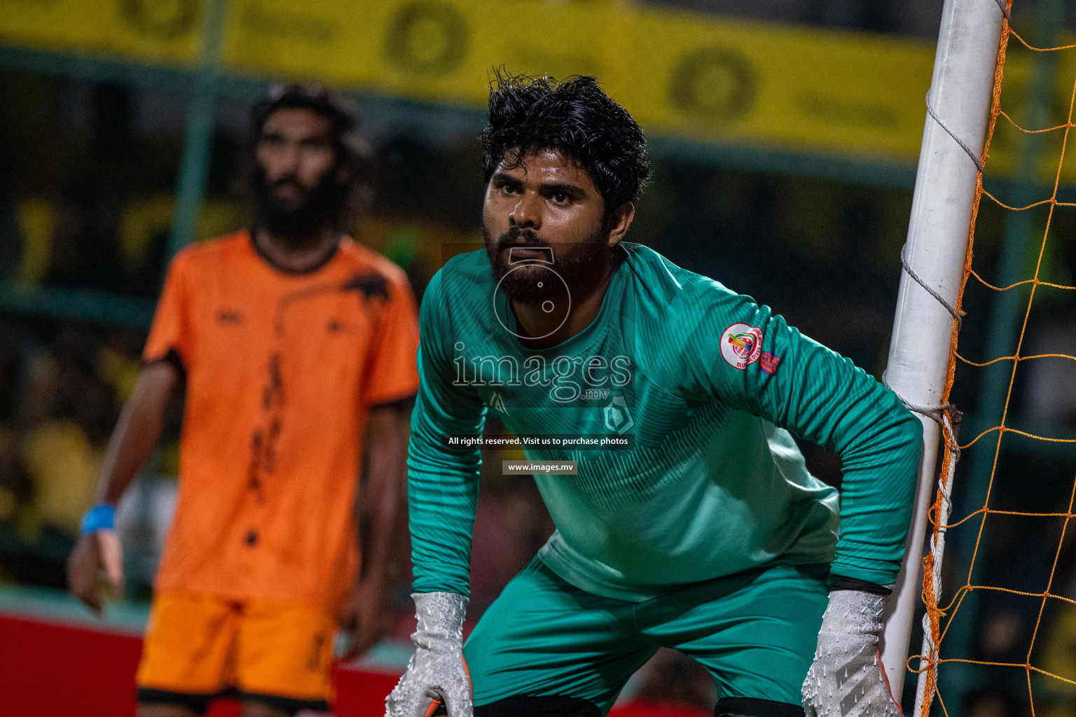 RRC Vs FSM in the Semi Finals of Club Maldives 2021 held in Hulhumale, Maldives on 19 December 2021. Photos: Ismail Thoriq / images.mv