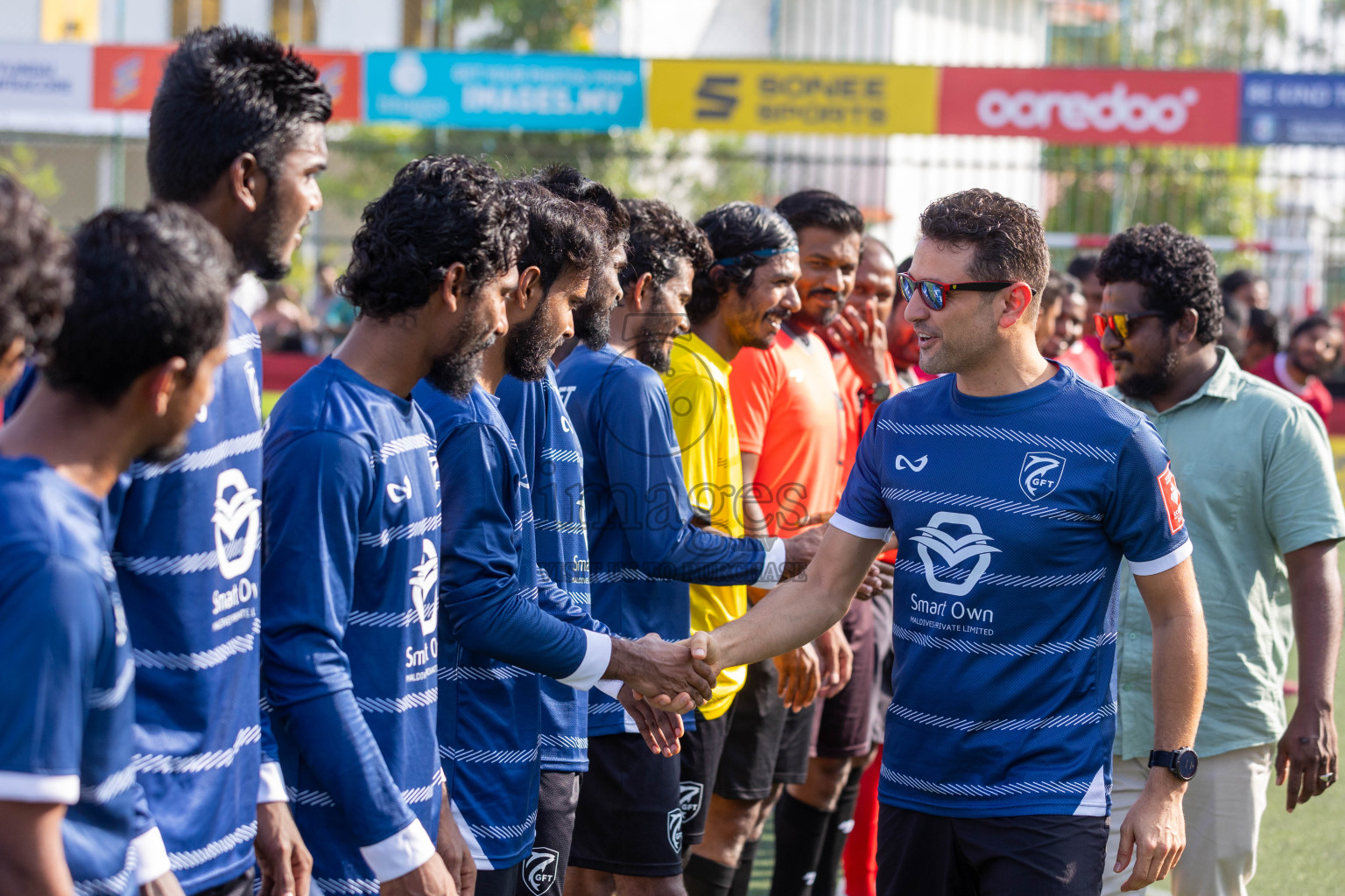 K Gaafaru vs K Kaashidhoo in Day 19 of Golden Futsal Challenge 2024 was held on Friday, 2nd February 2024, in Hulhumale', Maldives
Photos: Ismail Thoriq / images.mv