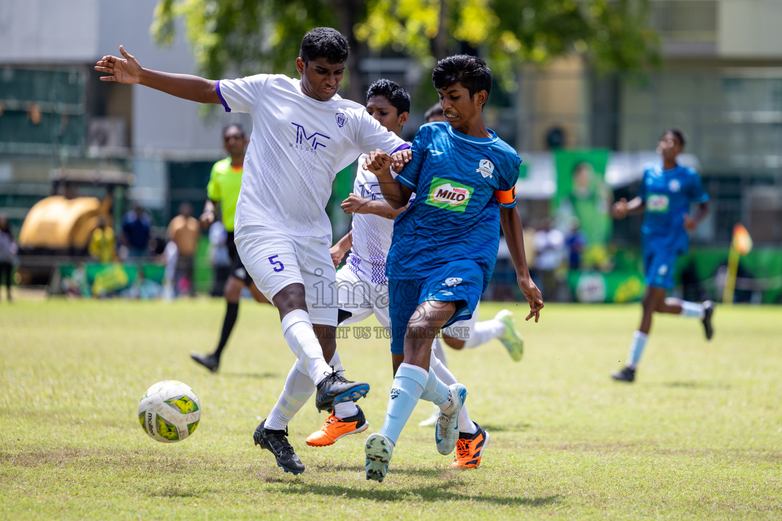 Day 3 of MILO Academy Championship 2024 (U-14) was held in Henveyru Stadium, Male', Maldives on Saturday, 2nd November 2024.
Photos: Hassan Simah / Images.mv