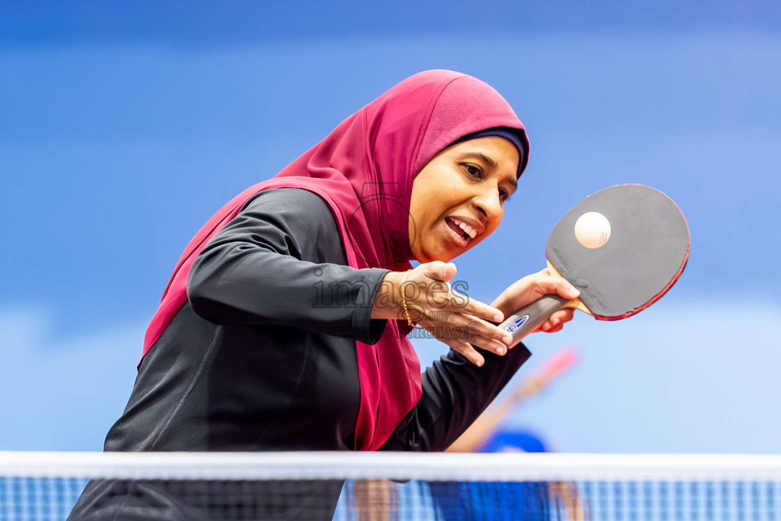 Day 1 of 1st Thoddoo Masters Table Tennis Tournament was held on Thursday, 21st August 2025 in AA Thoddoo, Maldives. Photos: Nausham Waheed / images.mv
