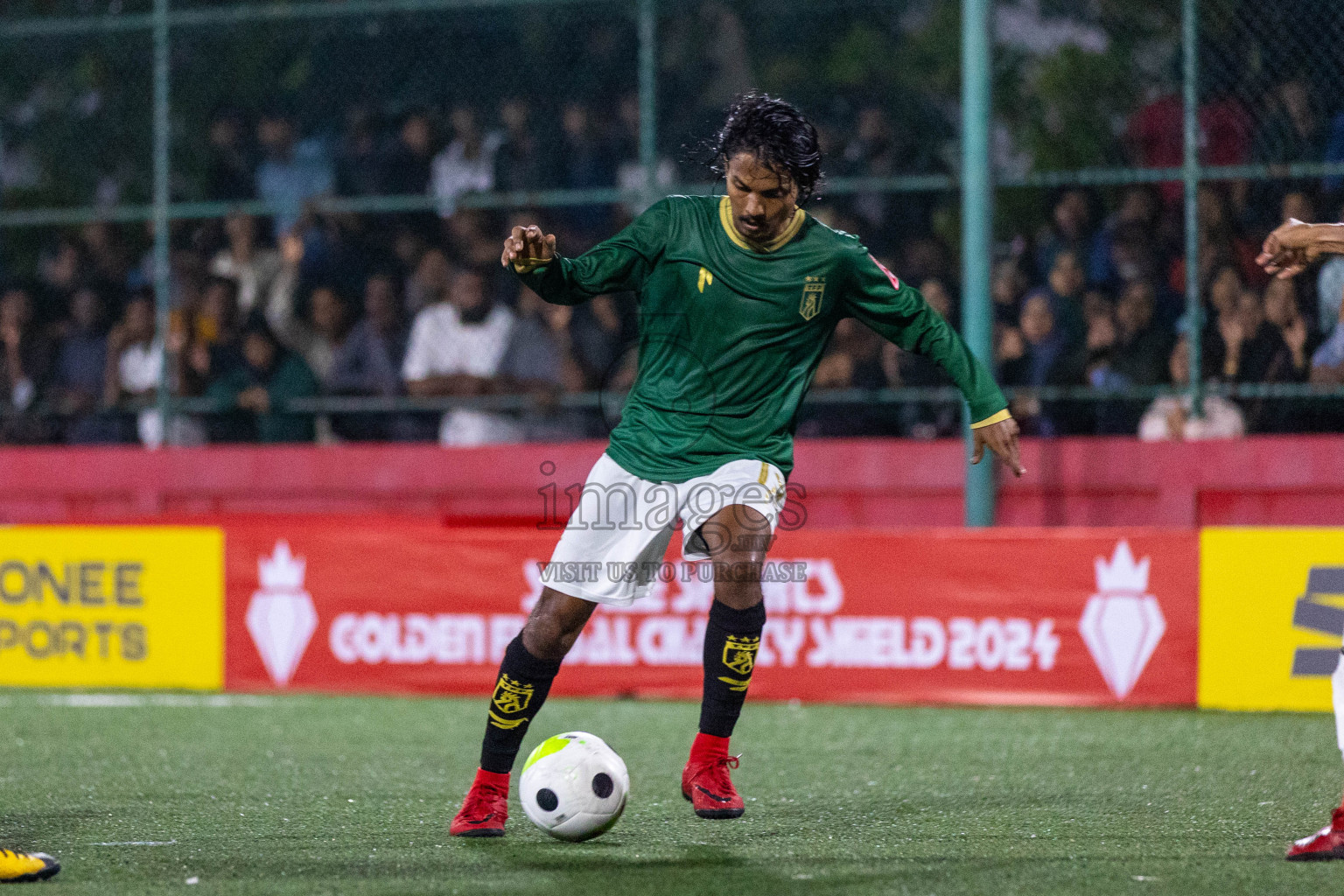 Opening of Golden Futsal Challenge 2024 with Charity Shield Match between L.Gan vs Th. Thimarafushi was held on Sunday, 14th January 2024, in Hulhumale', Maldives Photos: Ismail Thoriq / images.mv