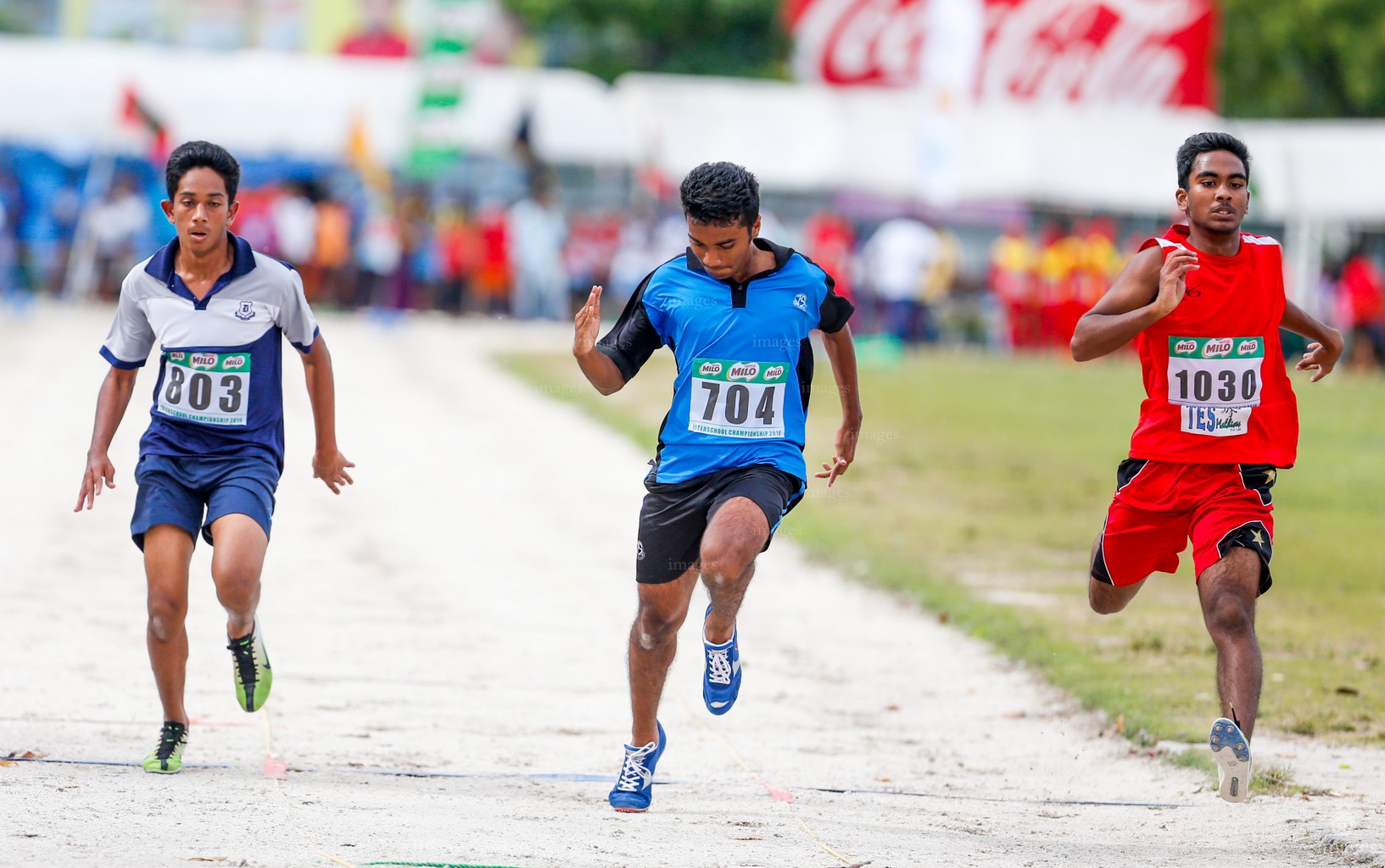 Interschool Athletics held from 2 - 5 September 2016 in Male', Maldives, Friday, 2, September 2016.(Images.mv Photo/ Abdulla Abeedh).