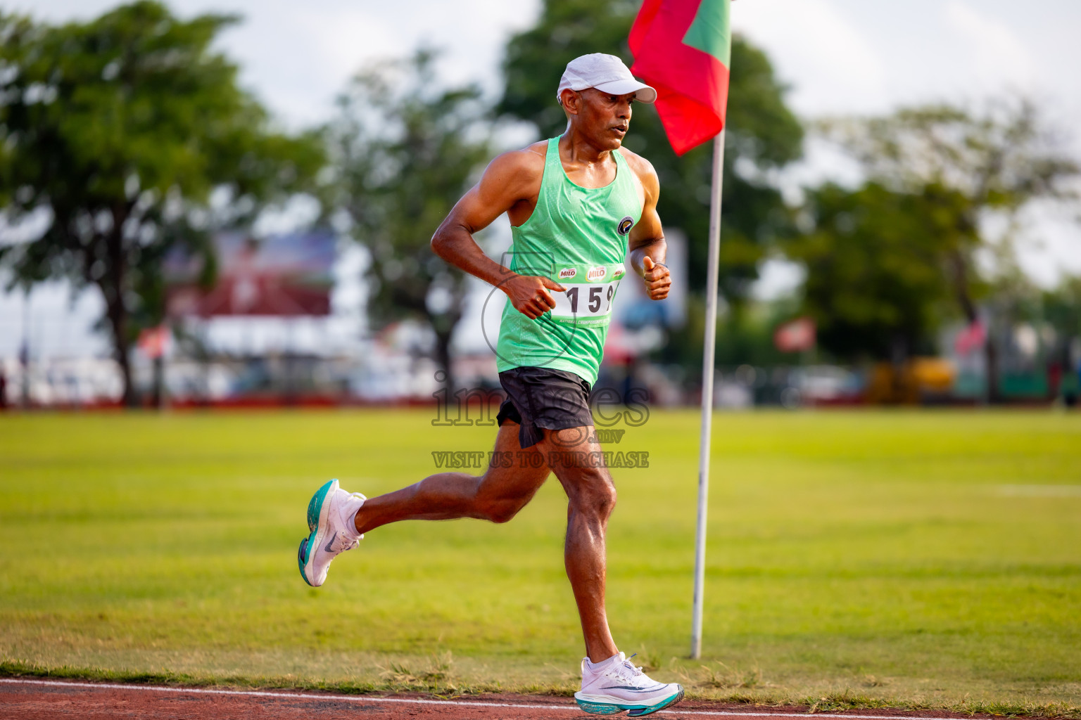 Day 1 of National Athletics Championship 2025 was held at Ekuveni Running Ground in Male', Maldives on Thursday, 14th August 2025. Photos: Nausham Waheed / images.mv