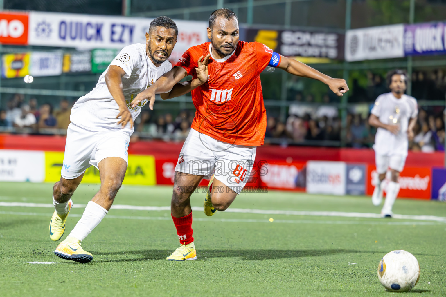 K Maafushi vs K Kaashidhoo in Kaafu Atoll Finals Day 27 of Golden Futsal Challenge 2025 was held on Friday , 31st January 2025, in Hulhumale', Maldives. Photos: Ismail Thoriq / images.mv