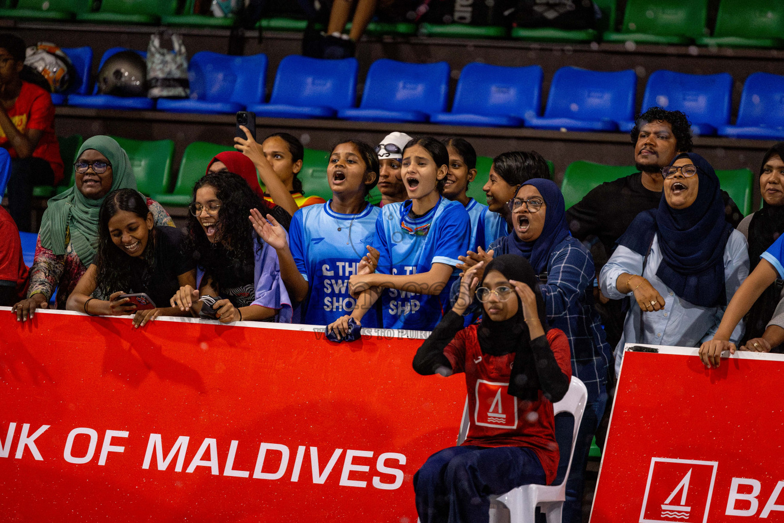 Day 4 of National Swimming Championship 2024 held in Hulhumale', Maldives on Monday, 16th December 2024. Photos: Hassan Simah / images.mv