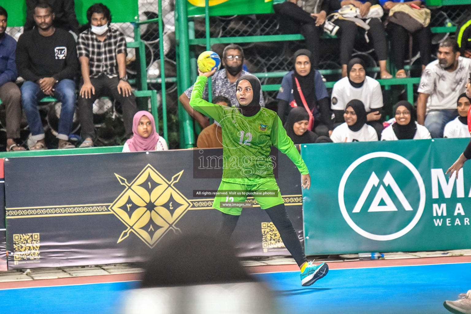 Day 13 of Milo 6th Inter Office Handball Tournament 2022 - Photos by  Nausham Waheed