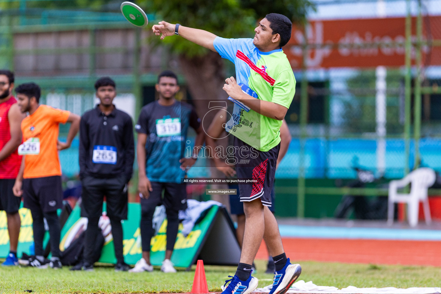 Day 2 of National Athletics Championship 2023 was held in Ekuveni Track at Male', Maldives on Friday, 24th November 2023. Photos: Nausham Waheed / images.mv