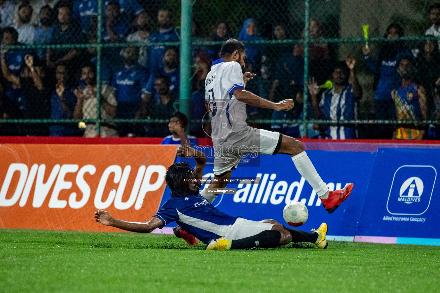 Club Immigration vs Team Allied in Club Maldives Cup 2022 was held in Hulhumale', Maldives on Thursday, 20th October 2022. Photos: Hassan Simah/ images.mv