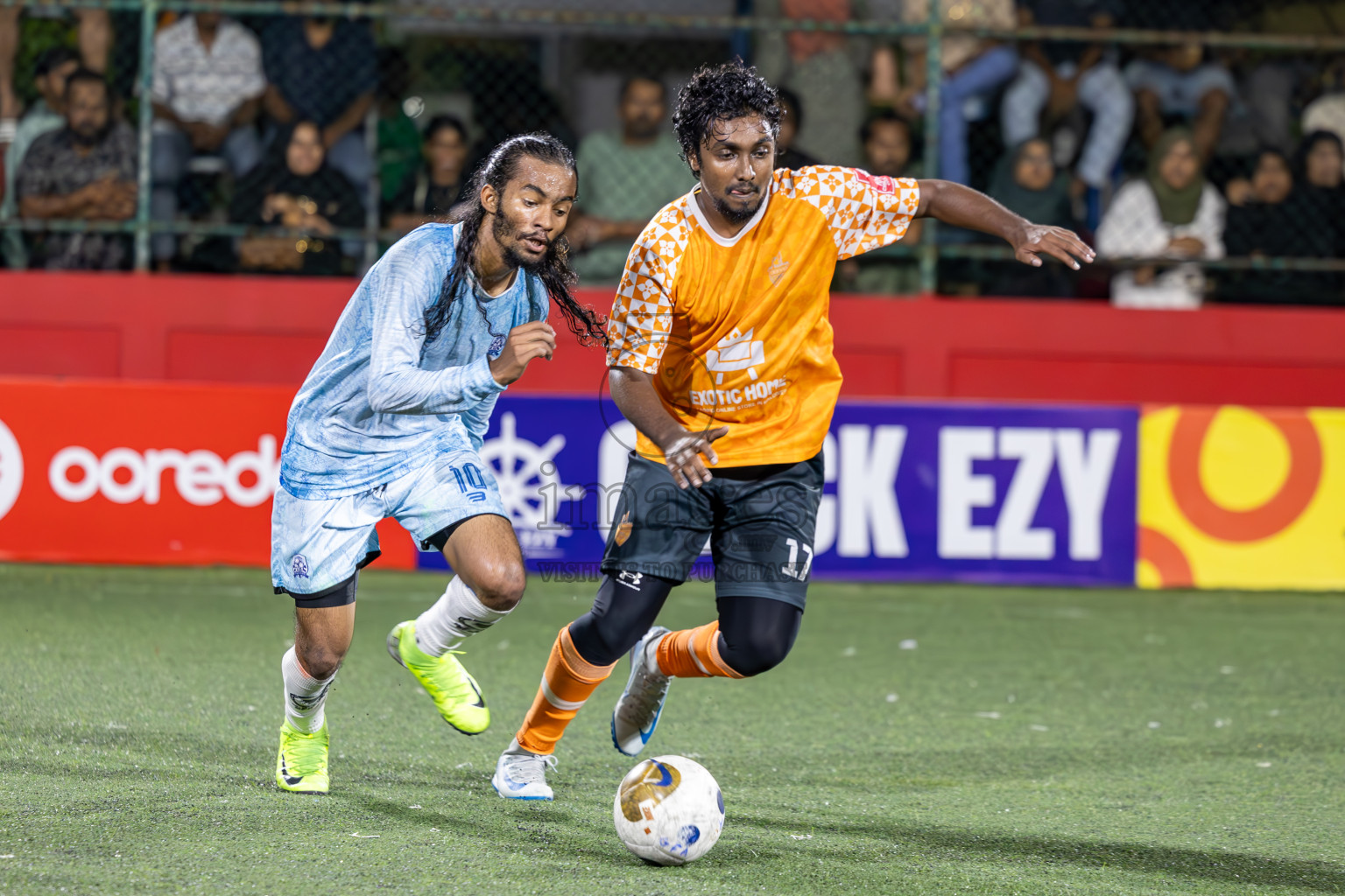ADh Hangnaameedhoo vs ADh Kunburudhoo in Day 15 of Golden Futsal Challenge 2025 was held on Sunday, 19th January 2025, in Hulhumale', Maldives. Photos: Ismail Thoriq / images.mv