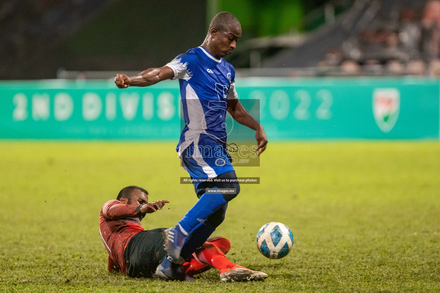 New Radiant SC vs Lorenzo SC in the 2nd Division 2022 on 20th July 2022, held in National Football Stadium, Male', Maldives Photos: Ismail Thoriq / Images.mv