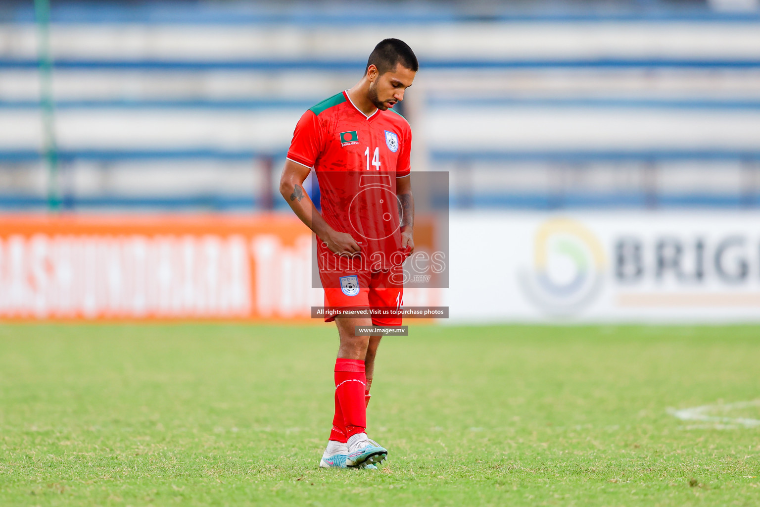 Kuwait vs Bangladesh in the Semi-final of SAFF Championship 2023 held in Sree Kanteerava Stadium, Bengaluru, India, on Saturday, 1st July 2023. Photos: Nausham Waheed, Hassan Simah / images.mv