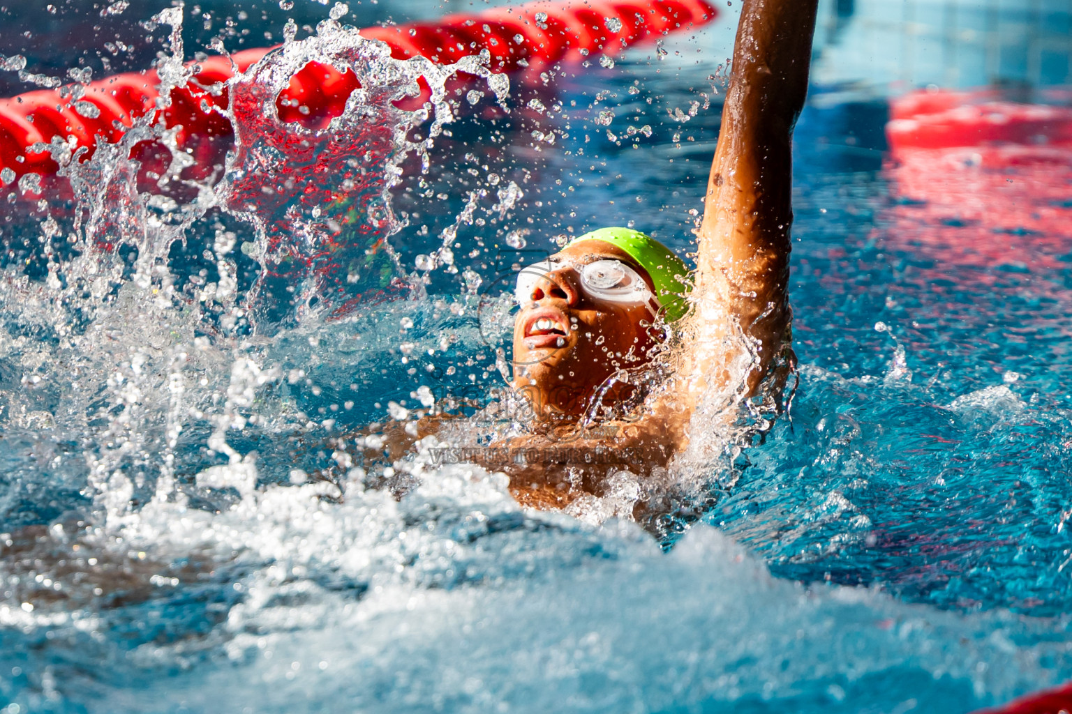 Day 5 of 20th Inter-school Swimming Competition 2024 held in Hulhumale', Maldives on Wednesday, 16th October 2024. Photos: Nausham Waheed / images.mv