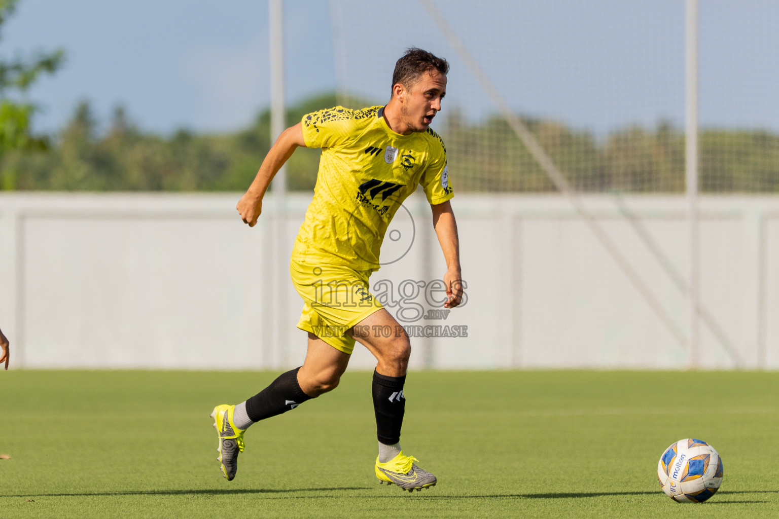 Semi Finals Match 02 Huss Songun FT VS Velaa Sports Club in Day 8 of Eydhafushi Cup 2025 held in Eydhafushi Football Stadium at B. Eydhafushi, Maldives on Saturday, 13th September 2025. Photos: Arif Rasheed / images.mv
